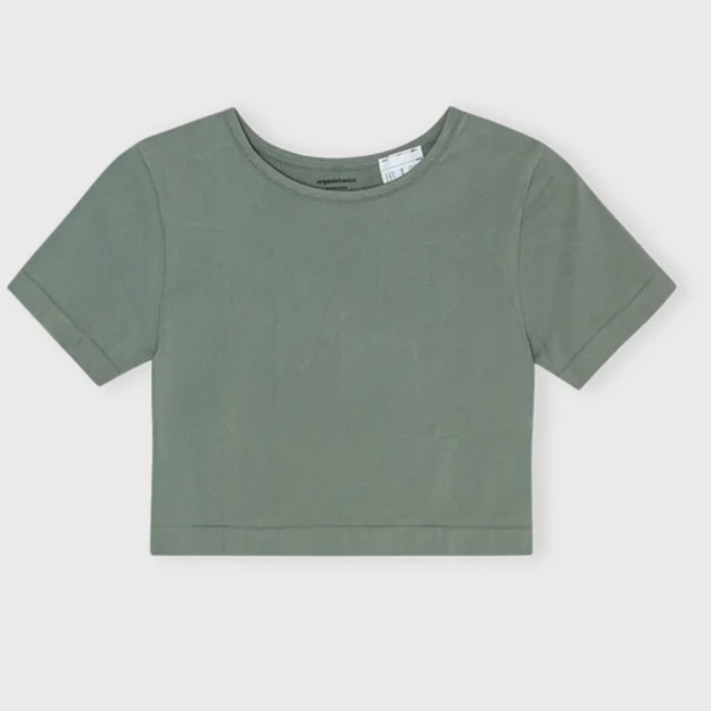 Organic Basics Seamless Crop Top